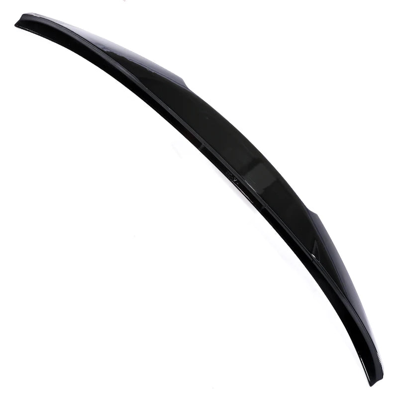 Rear Bumper Trunk Boot Spoiler Lip For BMW 5 Series G30 Gloss Black M5 Roof Wing PSM M4 CS Style 2017-2023 Carbon Fiber Look
