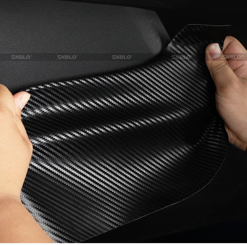 For Zeekr 001 2024 2025，Leather Car Door Anti-kick Pad Front Rear Door Protective Pad Threshold Bar Car Modification Accessories