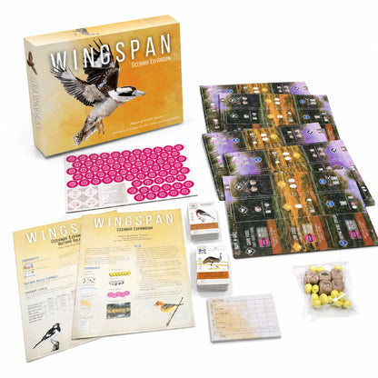 Wingspan Board Game Series, Bird Strategy Engine Building Game with Base Set and Expansions, Family Game Night, English Version