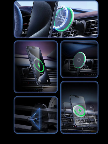 Special Mobile Phone Holder For Mazda CX-5 CX5 KF 2017 2018 2019-2025 Car Qi Wireless Charging Phone Mount Car MagSafe Charger