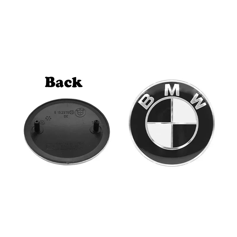 For BMW E39 E46 E87 E60 E90 Ac E30 E36 G20 74mm82mm Hood Emblem Car Front Bonnet Logo Trunk Cover Badge Auto sticker Accessories