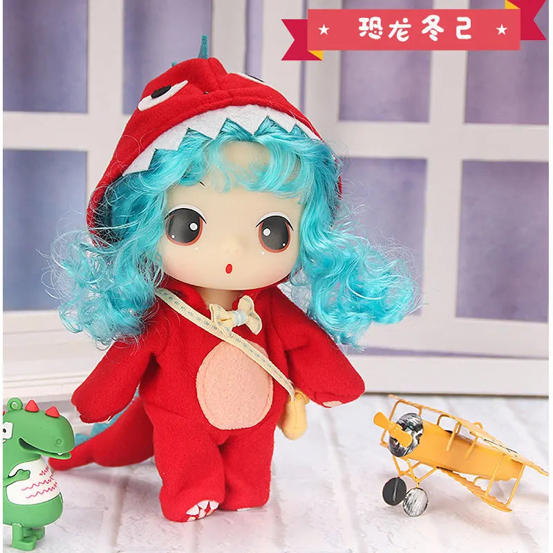 Genuine Ddung Dress Up Doll Collection 18cm Cute Joint Doll Fashion Toys Collect Model Ornament Girl'S Birthday New Year Gift