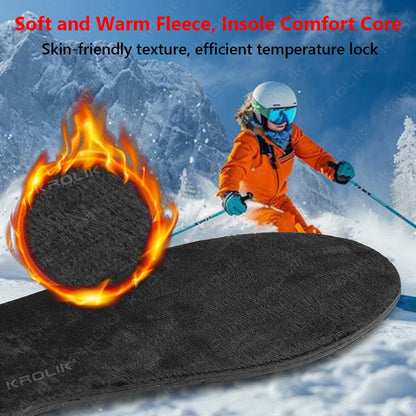UPAKME USB Heated Insoles Electric Foot Warmers for Winter Outdoor Sports Indoor Office Sedentary Thermal Insoles