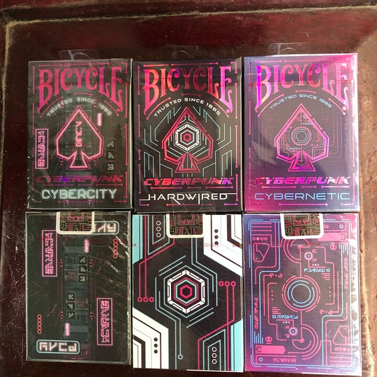 Bicycle Cyberpunk Playing Cards Deck Card Games Magic Tricks for Magician