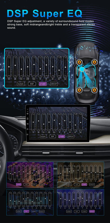 For Nissan Juke Yf15 2010 2011 2012 2013 2014 Carplay Auto 5g+wifi Gps Car Radio Navigation Multimedia Video Player Stereo Bt