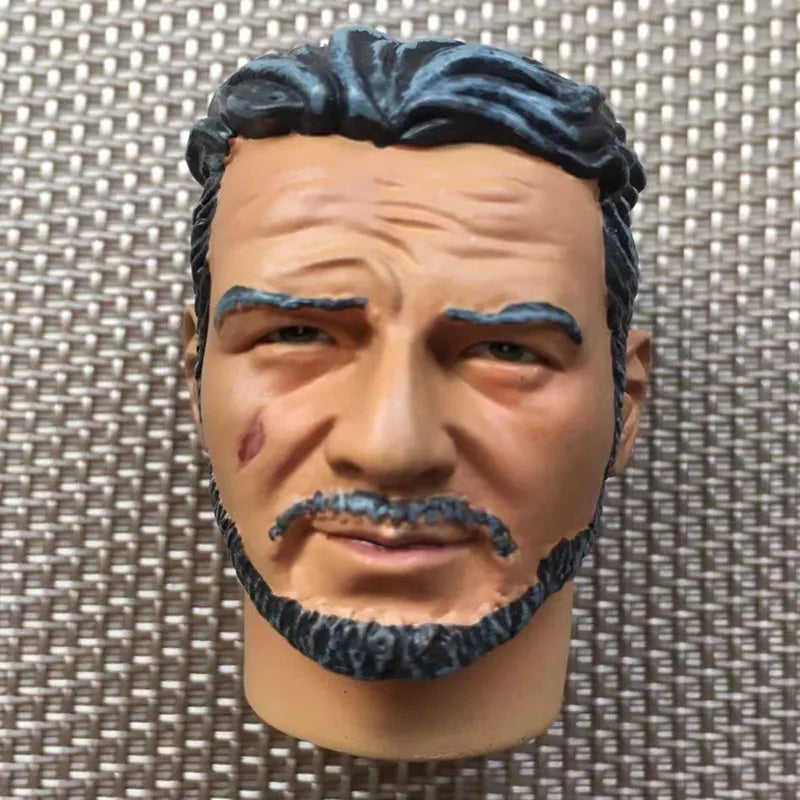 Male Doll Heads Quality Makeup Doll Figure Collection Doll Parts Famous Men Stars Rare Face Doll Heads DIY Toy Accessories