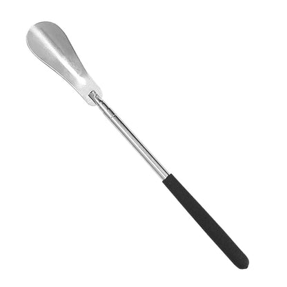Extendable Shoe Horn Long Handle for Seniors 31cm-65cm Stainless Steel Telescopic Shoe Spoon for Pregnant Woman Elderly 1/2/4Pcs