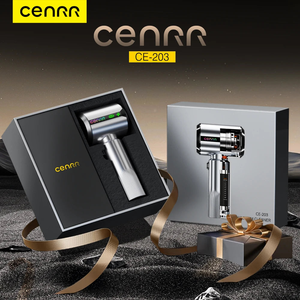 CENRR New Car Vacuum Cleaner Mini Powerful Cordless Portable Vacuum Cleaner for Home Appliance Handheld Birthday Gift