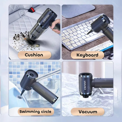 CENRR Car Vacuum Cleaner Strong Suction Powerful Handheld Wireless Vacuum Cleaner Mini Blower Car Cleaning Kit Home Appliance