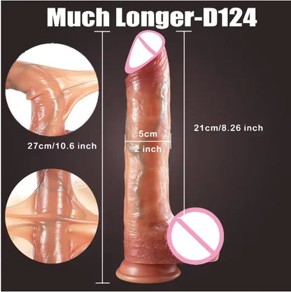 Huge Thick Realistic Dildo Big Dildos Penetration Anal Plug Vagina Masturbation Fake Dick Sexy Adult Sex Toys for Women Sexuales