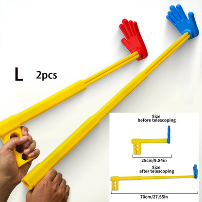 Three Sizes 3D Printed Retractable Hand Toy Telescopic Game Toy Funny Interactive Props Cosplay for Party Favors