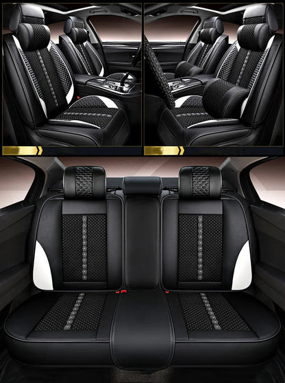 Full set car seat covers + Steering wheel cover for Haval M6 2025-2023 Top quality breathable seat cushion seat case for M6 2024