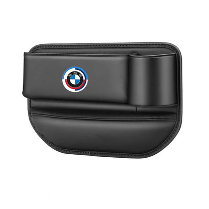 Car Front Seat Crevice Storage Box Pocket With Cup Holder for BMW E30 E34 E36 E39 E46 E52 E53 E60 E61 E62 E70 E83 Accessories
