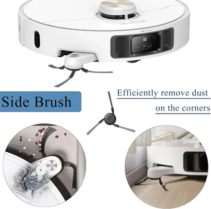 Dreame L10s Ultra Gen 3, Dreame X40 Ultra/ L40 Ultra/L30s Pro Ultra Heat/P10 Pro Ultra Tricut Brush Filter Mop Cloth Bag