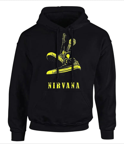 Classic Rock Band Nirvana Kurt Cobain Graphic Print Hoodie Men Women Loose Oversize Sweatshirt Streetwear Harajuku Wind Pullover