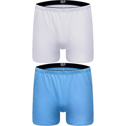 1/2/4 PCS ORLVS Boxer Men Underwear Cotton Pouch Boxershorts Sleep Men Underpants Panties For Swim Or Boxers Shorts With Pocket