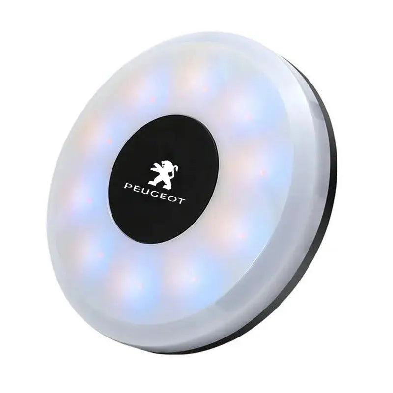 Car Interior Touch Dome Light LED Styling Night Light For Peugeot 206 207 307 407 408 308 607 508 3008 5008 Car Accessories