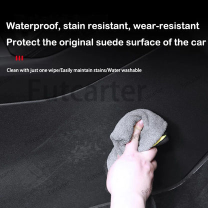 For Tesla ModelYL Y Juniper2025 Car Central Control Side Anti Kick TPEWaterproof Anti-dirt Fullcoverage Anti Kick Protective Mat