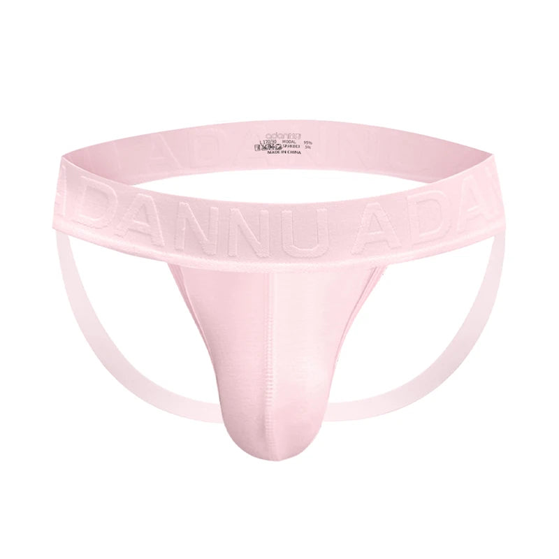 1/2/3PCS Mens Modal Sexy Breathable Quick Dry Sports Hip Lifting Jockstrap T-Back Thongs Bikini Underpants Sissy Panties for Men