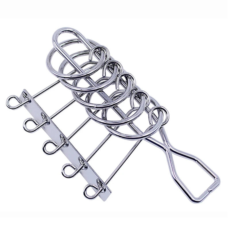 Classic 3D Metal Puzzle Mind Brain Teasers For Adults Kids Toys Disentanglemen Iron Link Unlock Interlock Game Luban Lock