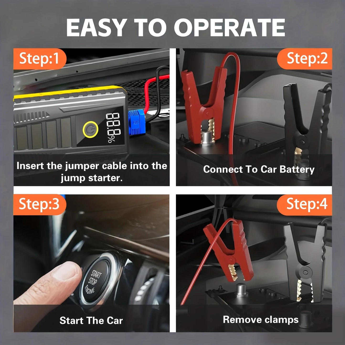 SUKIN Jump Starter Car Battery Multi functional Power Bank For Auto/Motorcycle Booster Para Carros avviatore batteria per auto