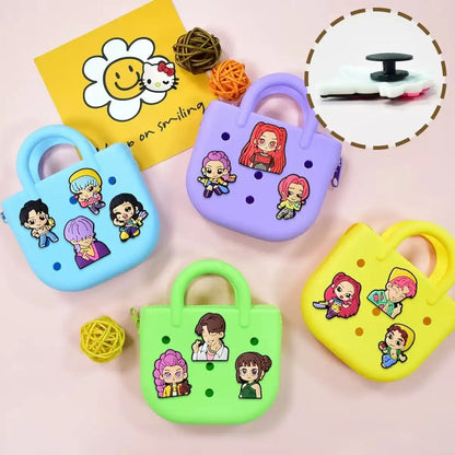 Hot Toys Cartoon 16-100pcs Shoe Charms For Sandals,Shoe Decoration Accessories Shoe Pins Great Gift For Men Women
