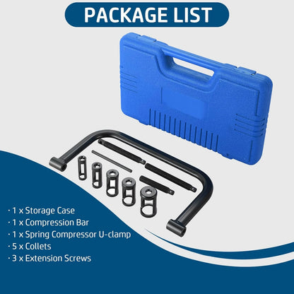 Valve Spring Compressor Kit Removal Installation Tool For Car Van Motorcycle Engine