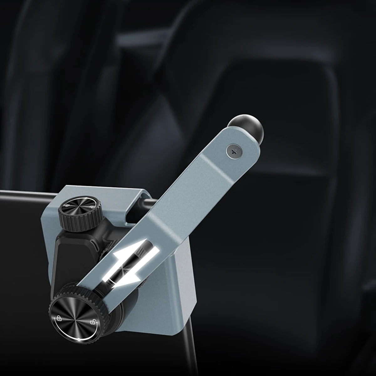 For Volvo EX30 2024 2025 Special Magnetic Phone Holder Screen Border Fixed Adjustable Metal Phone Holder RHD LHD Accessories