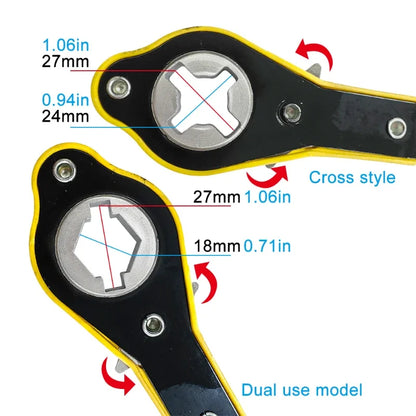 Auto Labor Saving Jack Ratchet Wrench Tire Jack Removal Wrench Cross car Labor Saving Wrench Rocker Arm