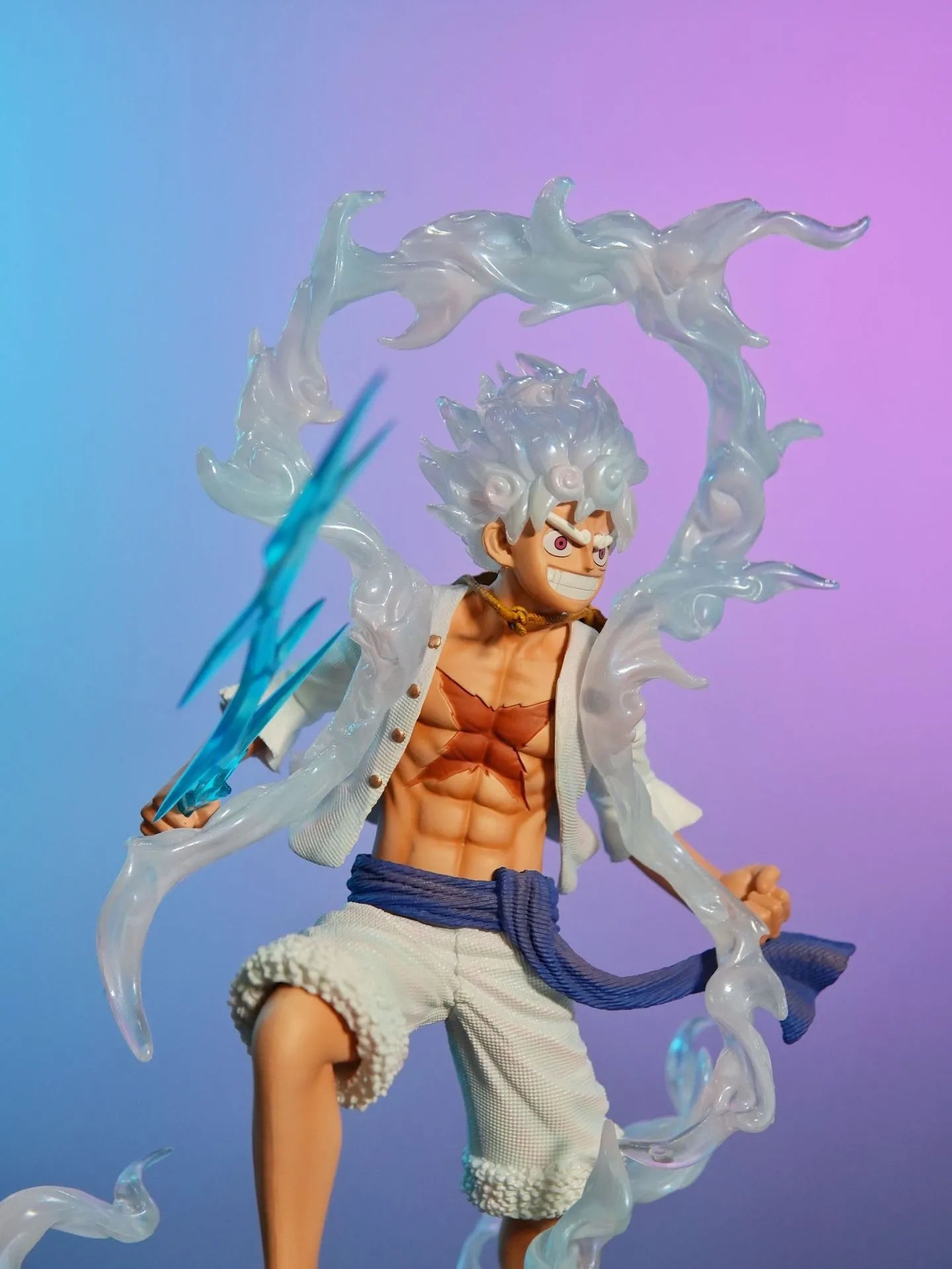 JT Studio One Piece Nika Luffy LX Anime Figurine 5-Level Ornament Collectible Explosive Handsome Design Model