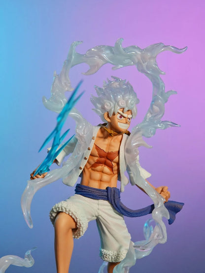 JT Studio One Piece Nika Luffy LX Anime Figurine 5-Level Ornament Collectible Explosive Handsome Design Model