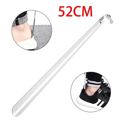 Extra Long Shoe Horn Stainless Steel Silver Shoes Remover Slip Shoe Pull Tool 30 42 52cm Shoehorn Lifter Aid for Men Women