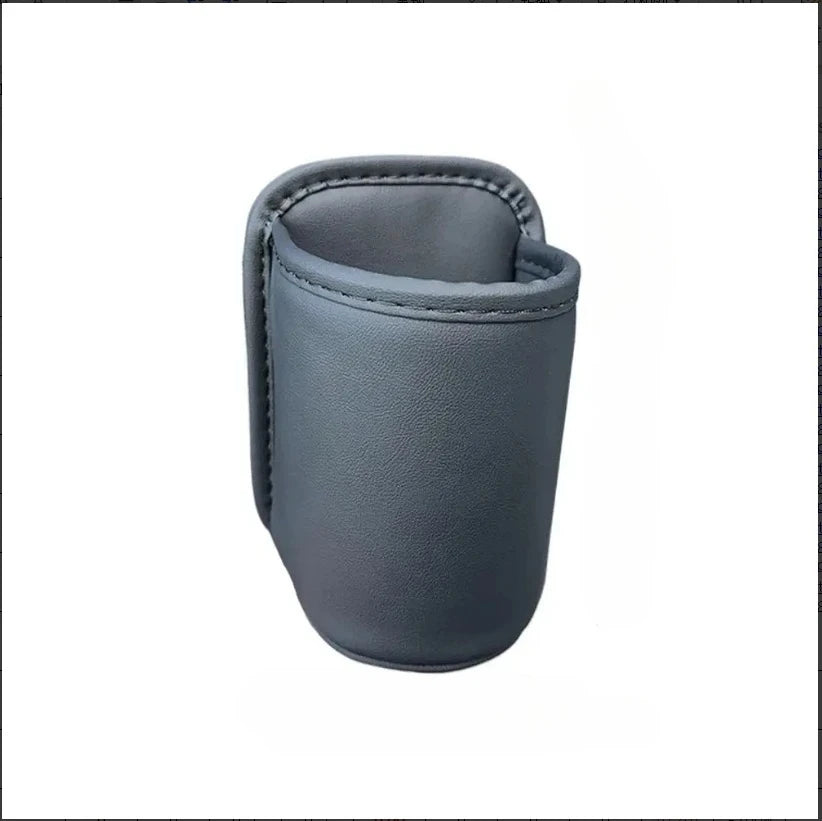 Car door cup holder Leather Automotive Drink rack Storage bin auto Back Seat cup holder Organizer car interior accessories 2030