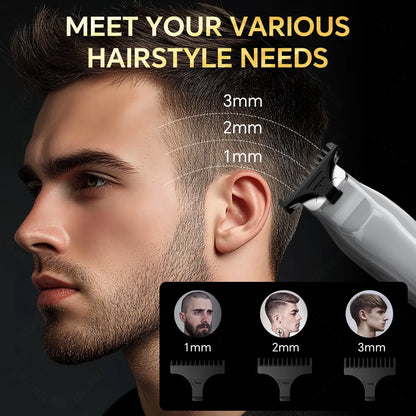 ENCHEN Sharp 5 Professional Hair Cut Beard Trimmer Long Lasting Type-C Rechargeable 150 Mins Runtime Self Sharpening Blades