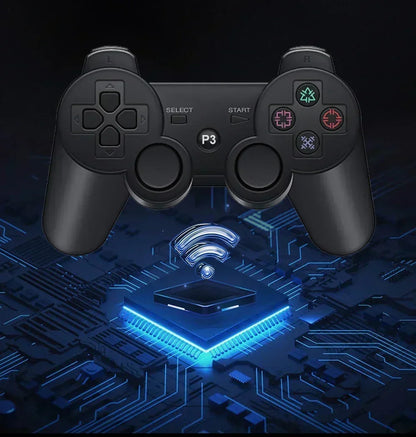 Bluetooth PS3 wireless gamepad gamepad vibration neutral wireless environmental protection ABS material snowflake button Perfect