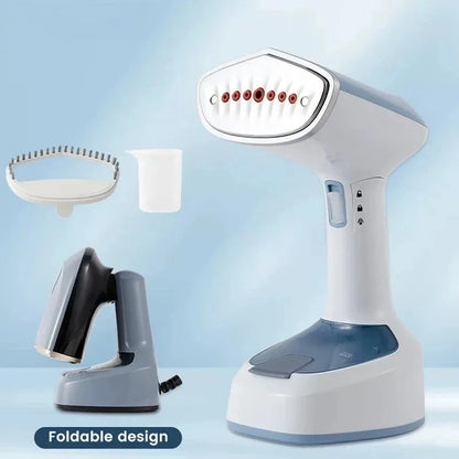 1500W Fast-Heat Foldable Handheld Garment Steamer Electric Fabric Steam Iron for Home Travel Household Ironing Machine