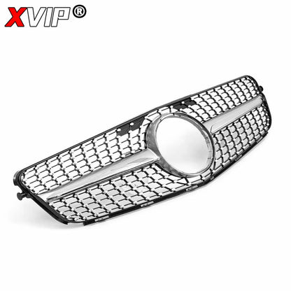 XVIP Front Bumper Grille Hood Grill For Mercedes Benz C-Class W204 2007-2014 C180 C200 C250 C300 AMG GT Diamond Tuning Grille