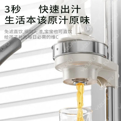 Manual Orange Juicer: Commercial Stall Use, Hand-Press Fresh Squeezing Tool