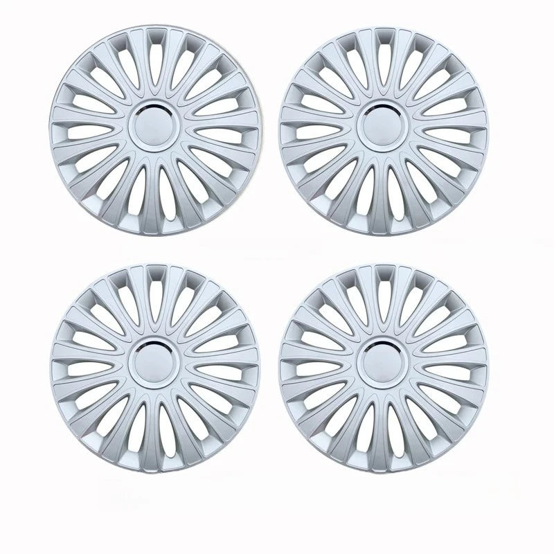 R15 Inch  4PCS Car Universal Wheel Cover Hubcap Replacement Hub Caps Wheel Rim Cover Tire Accessories Snap on SUV Truck