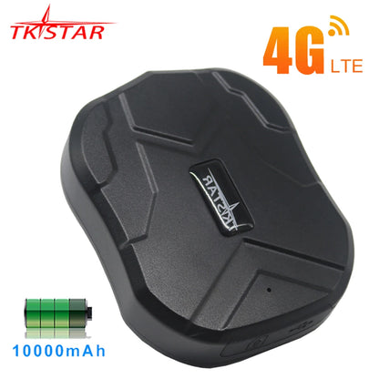 Car Tracker TKSTAR GPS Tracker Car 10000mAh 2G 4G TK905B GPS Locator Waterproof GPS Tracker Auto Magnet Free Web APP PK TK915