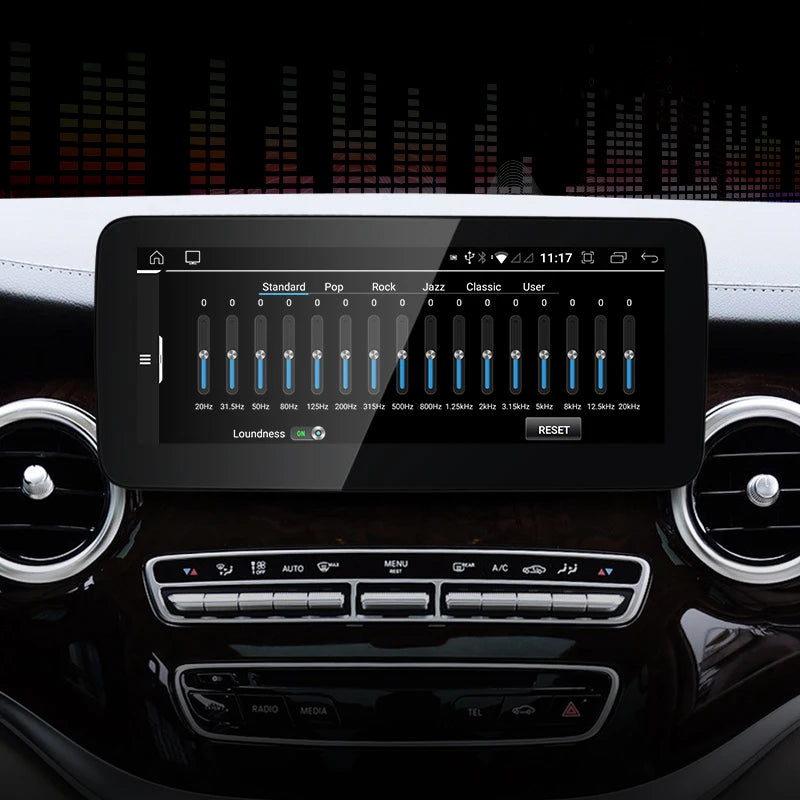 STWEINew Car Multimedia Wireless Android AUTO CarPlay 10.25 12.3inch Screen For Mercedes Benz V Class W447 V250 V260 V350 Screen