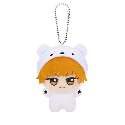 Anime Plush Pendant KeyChain Yoichi Isagi Nagi Seishiro Mikage Reo Rin Itoshi Itoshi Sae plush doll Backpack pendant Toy Gifts