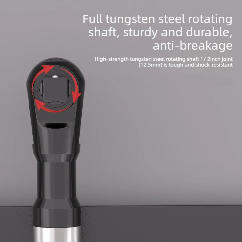 Universal Offset Impact Extension Wrench High Torque Ratchet Tool for Automotive Tight Space Repair - DIY Professional Mechanics