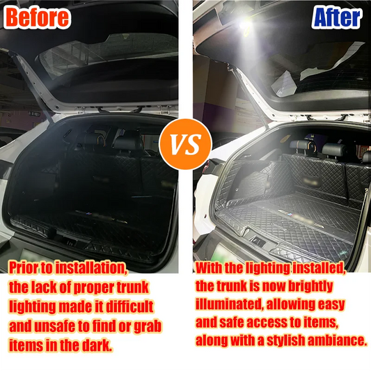 For BYD Seal U/Sealion 6/Song Plus LED Trunk Tailgate Lighting & Welcome Light Ultra-Bright Upgrade Kit Car Accessories Interior