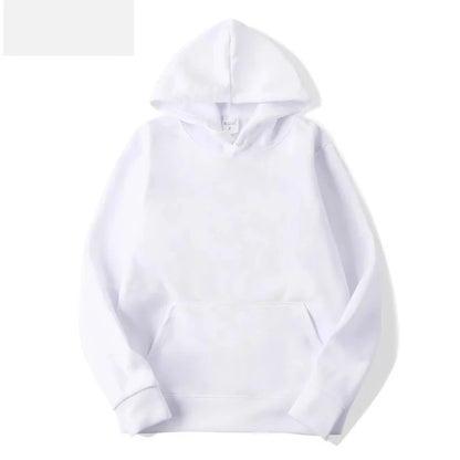 Men's autumn and winter new color solid color multi color optional hooded sweatshirt+pants fashionable casual sports set s-3XL