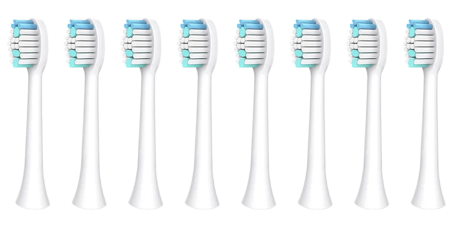 Sarmocare S100 S200 S300 S600 S700 S710 S800 S820 S900 S910 Toothbrush Heads Ultrasonic Sonic Electric Toothbrush Heads，2-16pcs