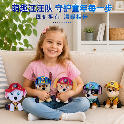 Original PAW Patrol Big Movie 3 Rex Skye Chase Everest in Scarf & Hat Officially Licensed Plush Toy for Ages 1 and Up 6”  15.2cm