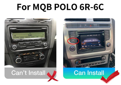 NONAME Carplay Car Radio Only For VW MQB POLO 6C/6R Support Vehicle Status Android Auto MIB Radio Mirrorlink New RCD330 RCD360
