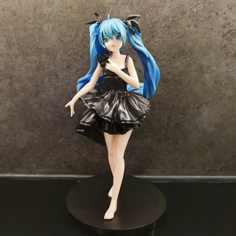 Hatsune Miku Future Anime Figure Vocaloid Kawaii Collectible Statue Model Desktop Decor Otaku Gift Doll Japanese Fans