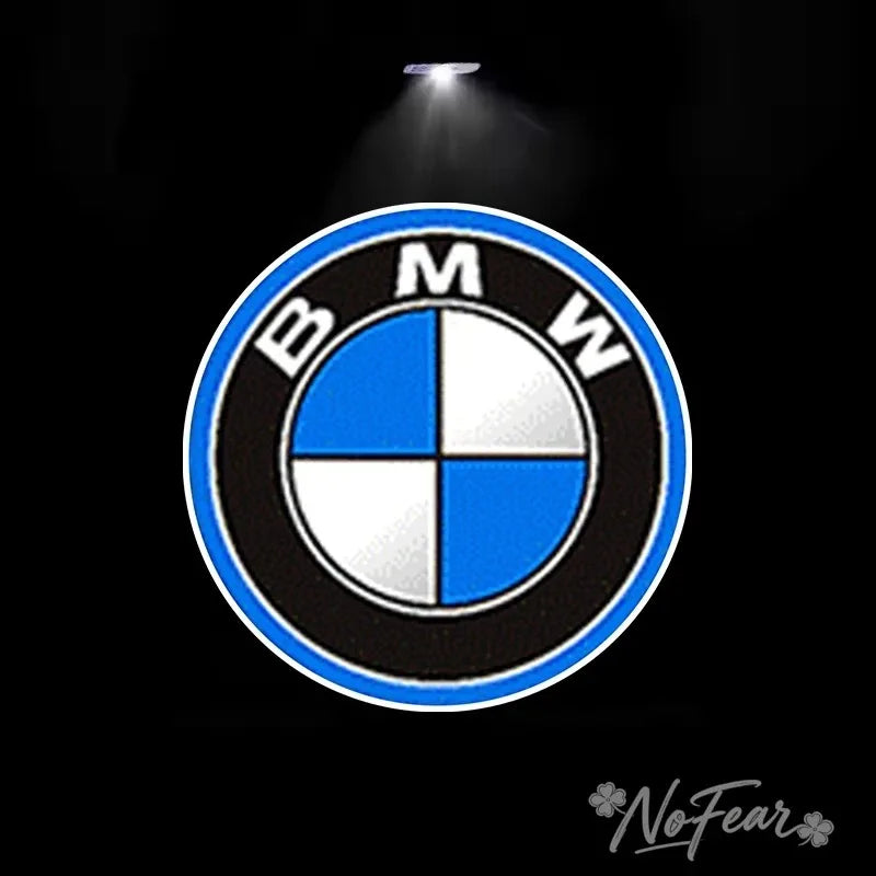 Car Wireless Door Welcome Light Projector Lamp Decor For BMW M 1 2 3 4 5 7 Series X1 X3 X4 X5 X6 X7 F10 F30 E46 E60 stickers